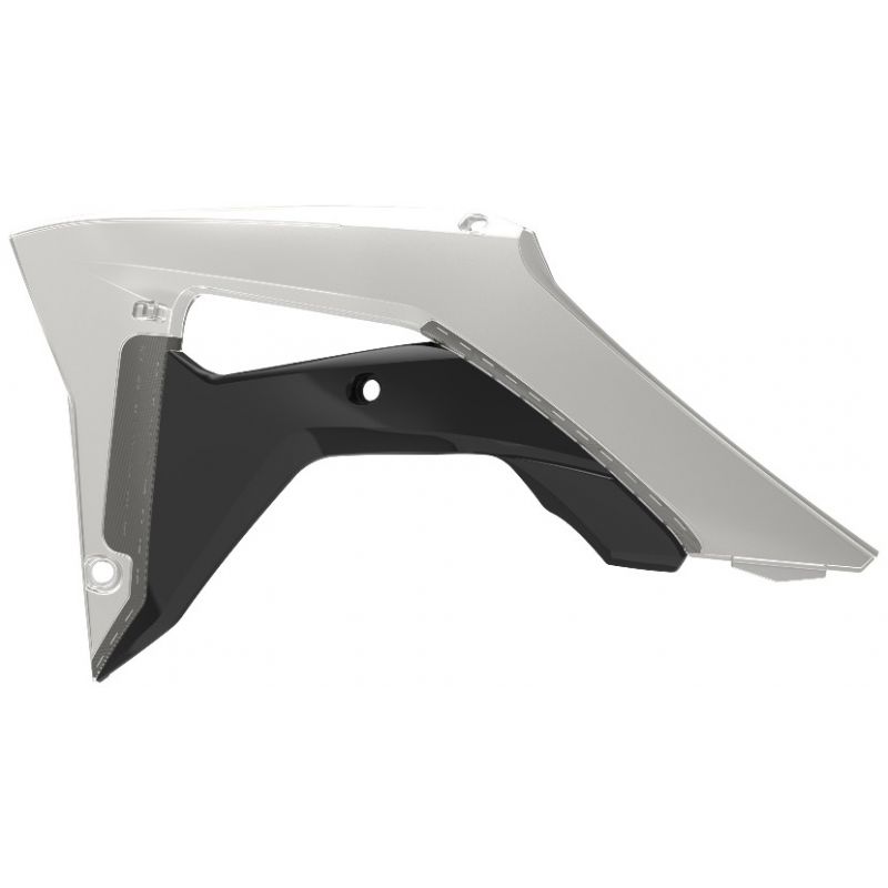 P8414800005 Convogliatori radiatori HONDA CRF 450 R 2017-2020 Clear  Polisport