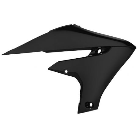 P8415100003 Convogliatori radiatori YAMAHA WR 250 F 2020-2022 Nero  Polisport