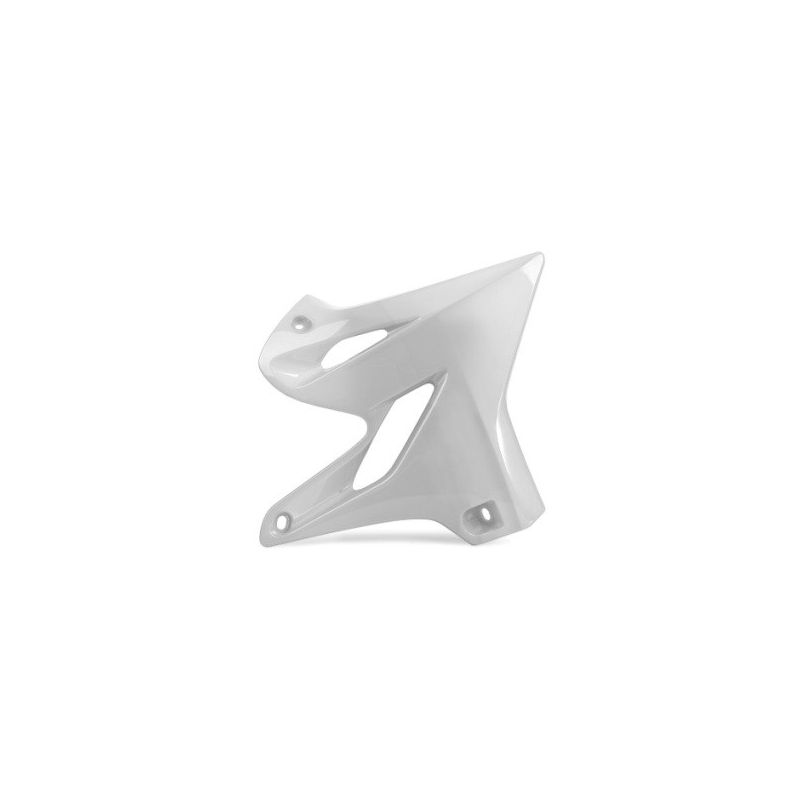 P8417500002 Convogliatori radiatori YAMAHA YZ 250 2015-2021 Bianco  Polisport