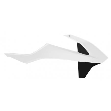 Convogliatori radiatori KTM 65 SX 2016-2022 Bianco/Nero