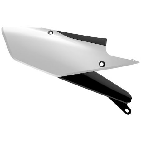 Portanumeri laterali YAMAHA WR 250 F 2020-2022 Bianco/Nero