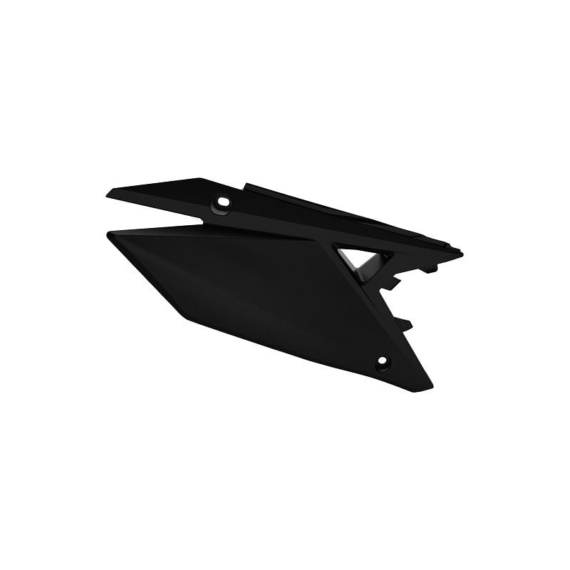 P8421200003 Portanumeri laterali SUZUKI RMZ 250 2019-2022 Nero  Polisport