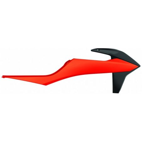 Convogliatori radiatori KTM 450 SX F 2019-2022 Arancione fluo/Nero