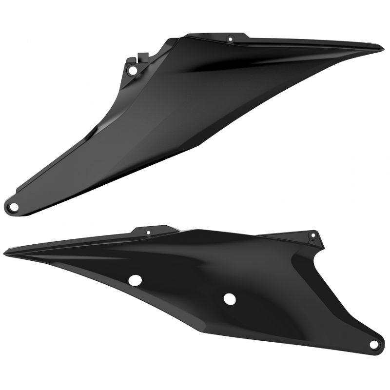 P8422200003 Portanumeri laterali KTM 250 SX F 2019-2022 Nero  Polisport