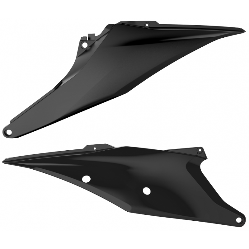 P8422200003 Portanumeri laterali KTM 350 EXC F 2020-2022 Nero  Polisport