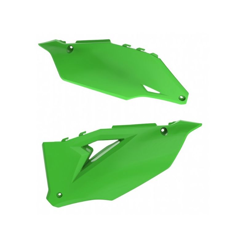 Portanumeri laterali KAWASAKI KX 250 F 2021-2022 Verde 05