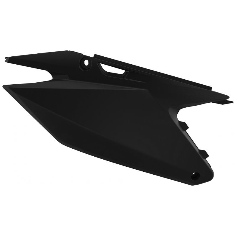 P8423600002 Kit restyling completo RM e ricambi SUZUKI RM 250 2001-2012 Nero PORTANUMERI LATERALI