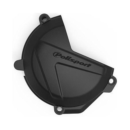 P8460400001 Protezione coperchio frizione POLISPORT KTM 350 SX F 2016-2022 Nero  Polisport