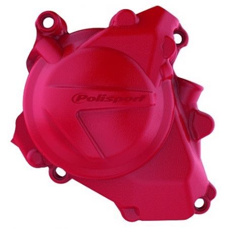 Protezione coperchio generatore POLISPORT HONDA CRF 450 R 2017-2020 Rosso