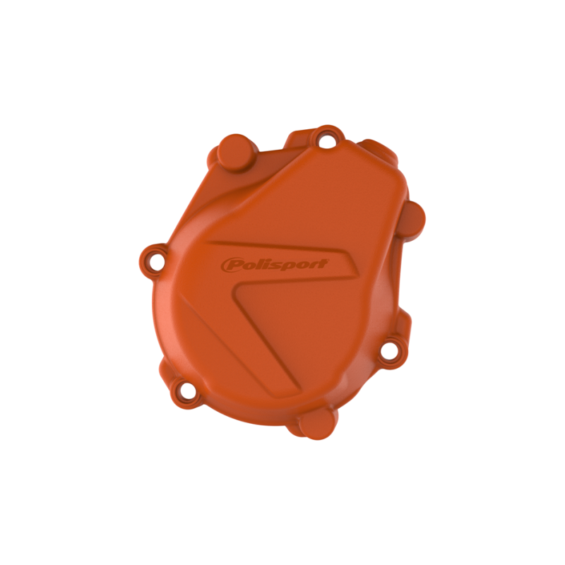 P8463900002 Protezione coperchio generatore POLISPORT KTM 450 SX F 2016-2022 Arancione  Polisport