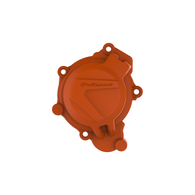 P8464100002 Protezione coperchio generatore POLISPORT KTM 125 SX 2016-2022 Arancione  Polisport