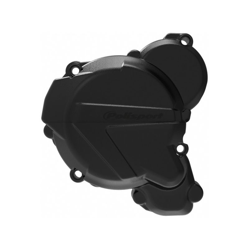 P8467500001 Protezione coperchio generatore POLISPORT KTM 250 EXC 2017-2022 Nero  Polisport