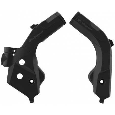 P8470700001 Protezioni telaio POLISPORT HUSQVARNA 125 TC 2019-2022 Nero  Polisport