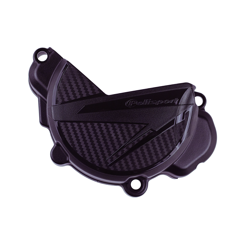 P8471100001 Protezione coperchio generatore POLISPORT KTM 250 EXC F 2009-2011 Nero  Polisport