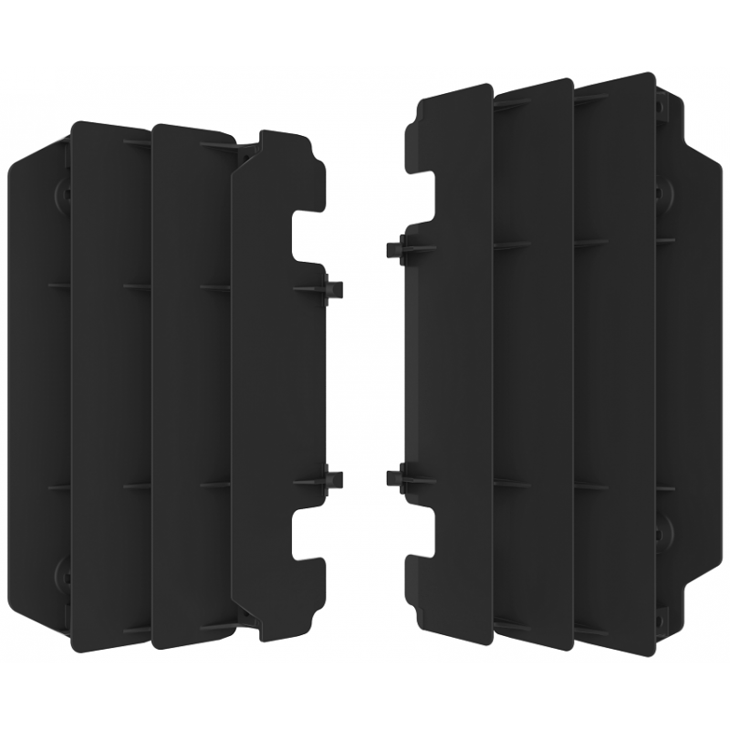 Griglie radiatori e retine di protezione KAWASAKI KX 125 1997-1998 Nero GRIGLIE RADIATORI