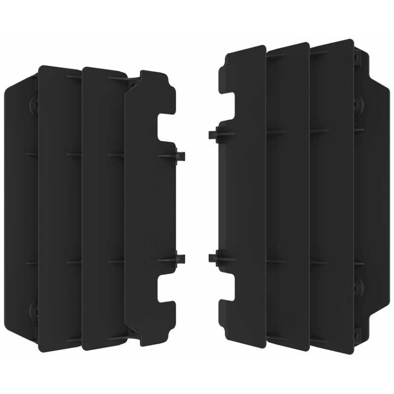 Griglie radiatori e retine di protezione KAWASAKI KX 250 2003-2004 Nero GRIGLIE RADIATORI