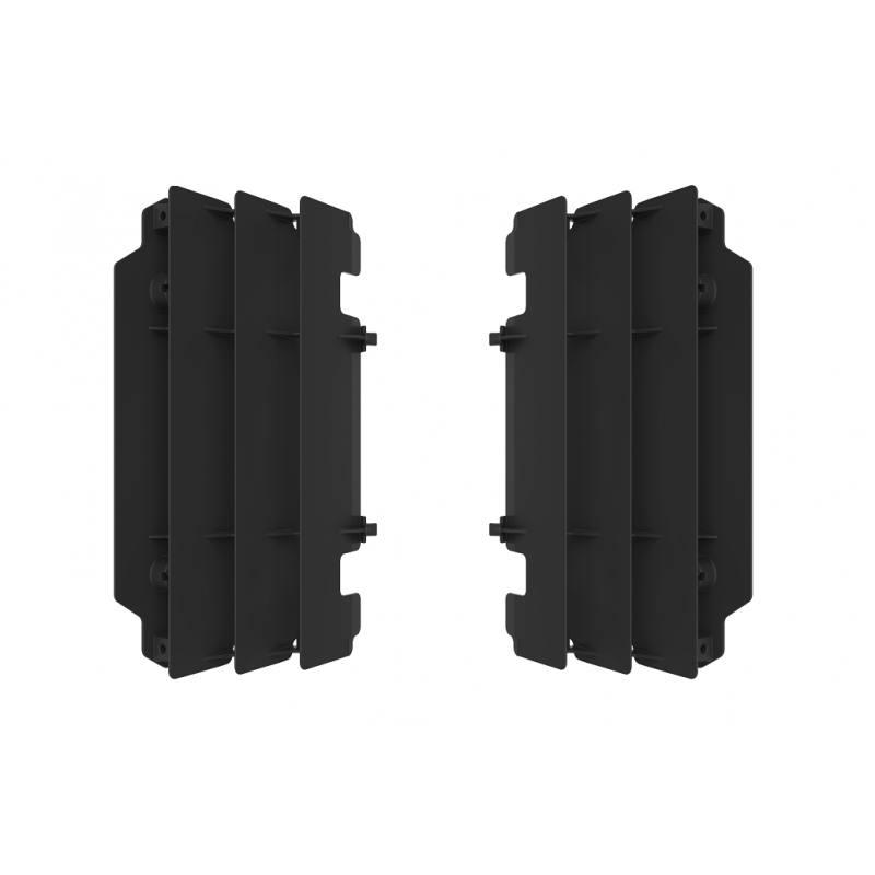 Griglie radiatori e retine di protezione KAWASAKI KX 250 2005-2007 Nero GRIGLIE RADIATORI