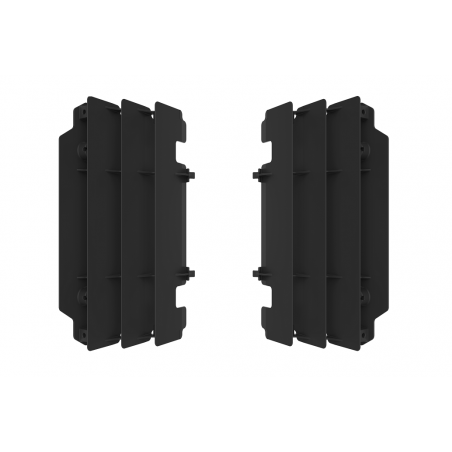 Griglie radiatori e retine di protezione KAWASAKI KX 250 2005-2007 Nero GRIGLIE RADIATORI