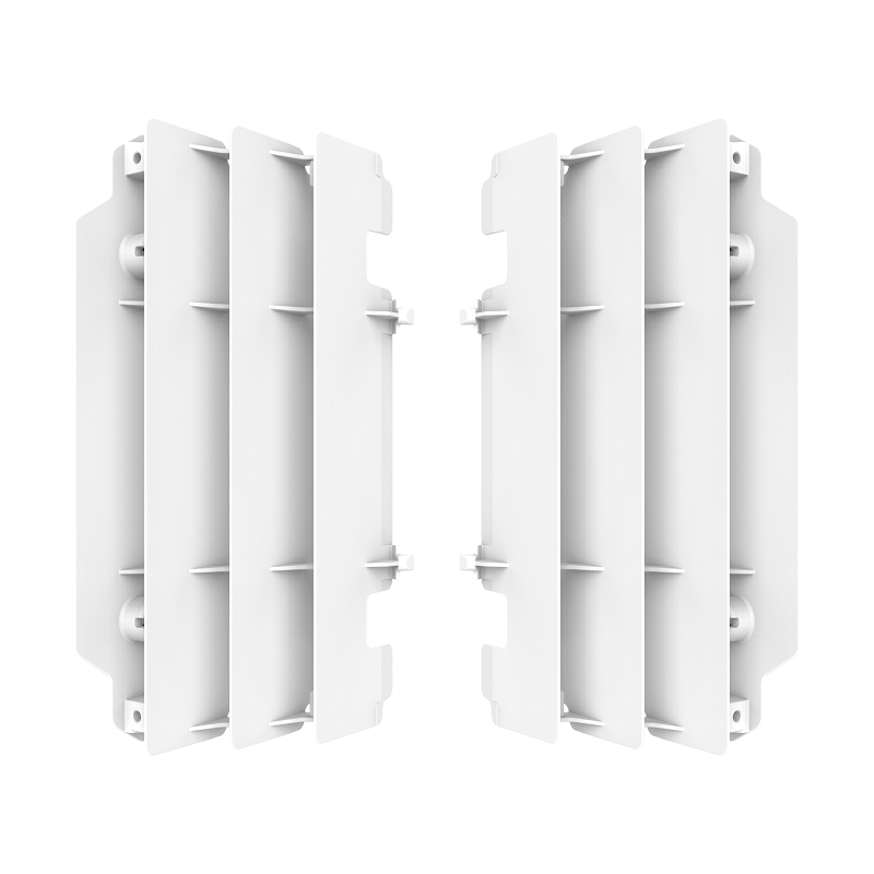 Griglie radiatori e retine di protezione KAWASAKI KX 250 2005-2007 Bianco GRIGLIE RADIATORI