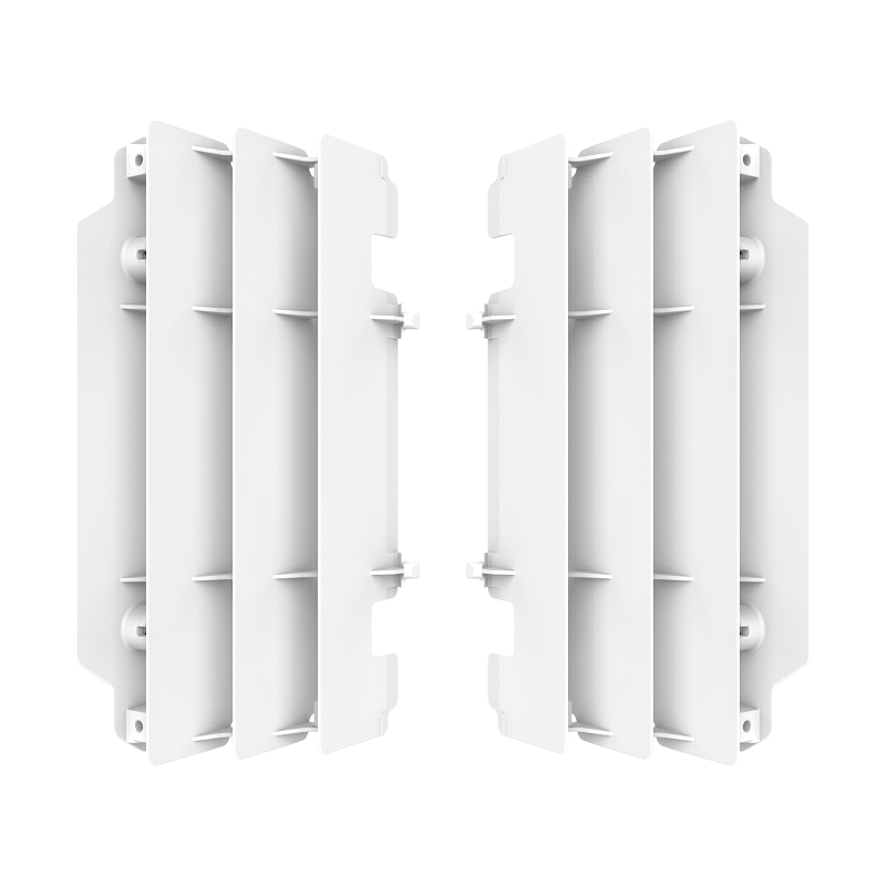 Griglie radiatori e retine di protezione KAWASAKI KX 250 2005-2007 Bianco GRIGLIE RADIATORI
