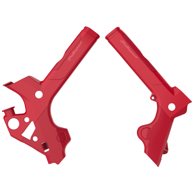 P8473100002 Protezioni telaio POLISPORT GAS GAS EC 300 2018-2020 Rosso  Polisport