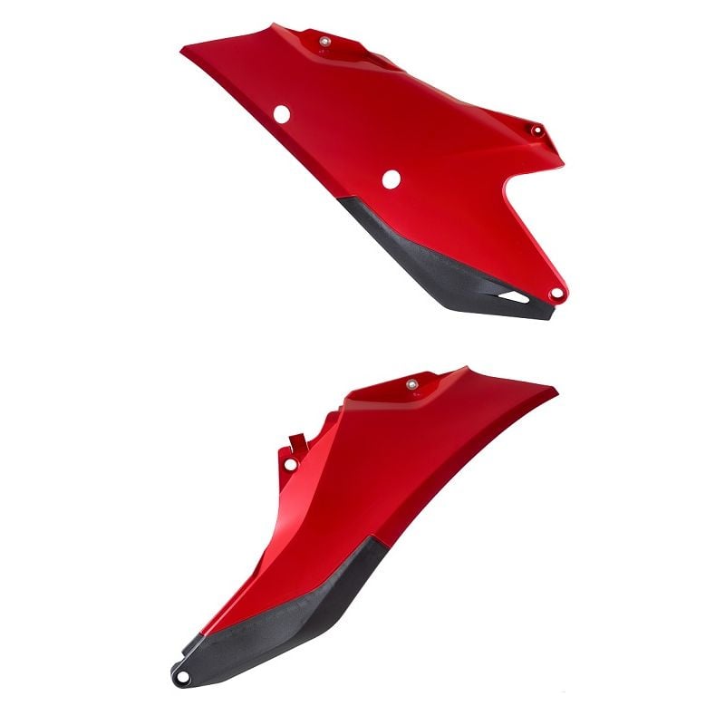 Portanumeri laterali GAS GAS EC 350 F 2021-2022 Rosso/Nero