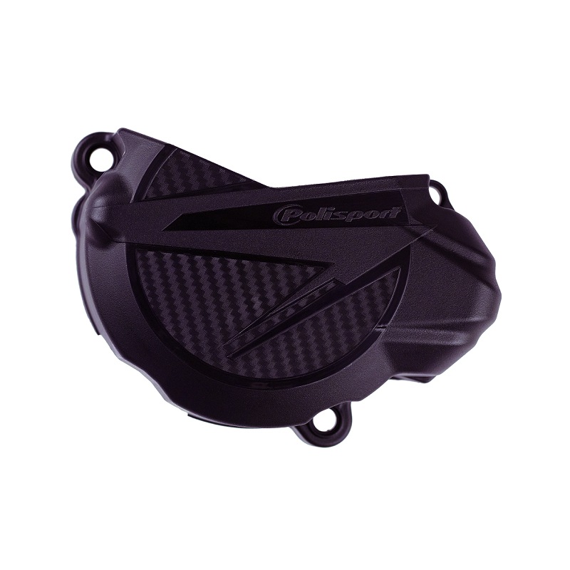 P8474300001 Protezione coperchio generatore POLISPORT KTM 250 EXC F 2012-2013 Nero  Polisport