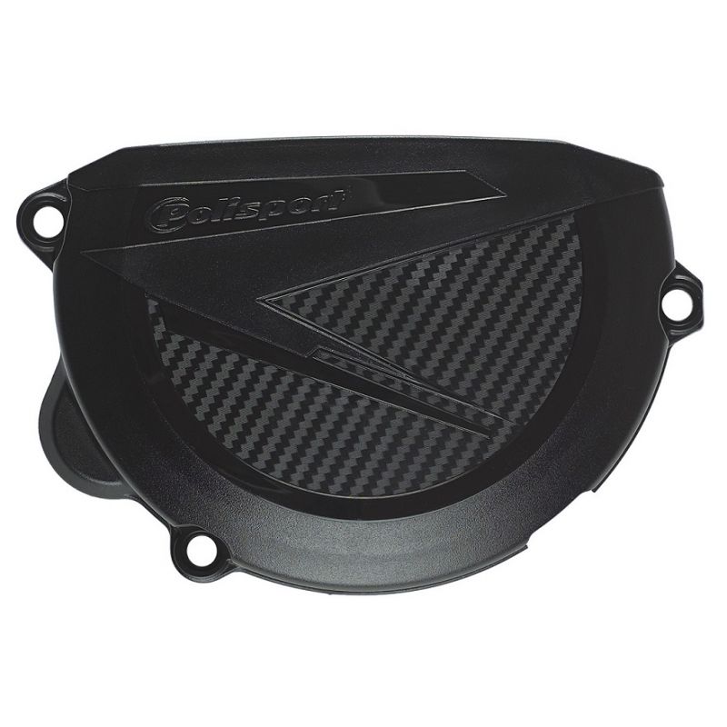 P8474600001 Protezione coperchio frizione POLISPORT KTM 250 SX 2009-2012 Nero  Polisport