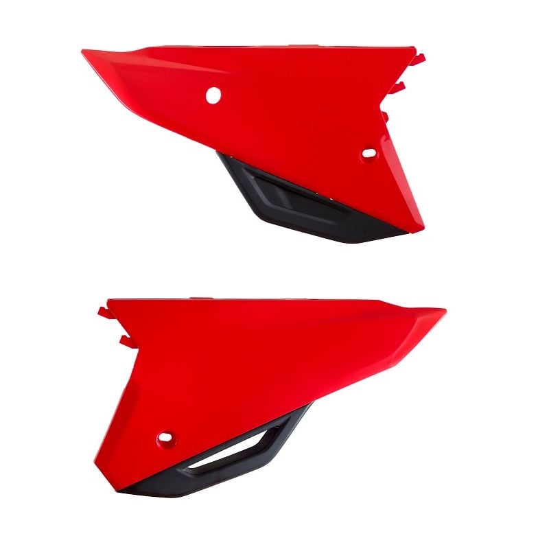 Portanumeri laterali HONDA CRF 450 R 2021-2022 Rosso cr04