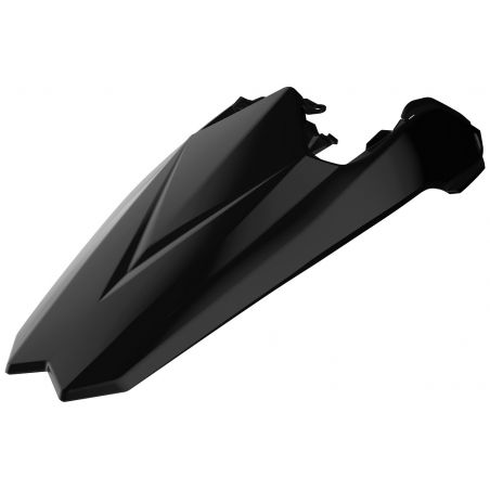 P8556000002 Parafango posteriore con portanumeri laterali BETA Xtrainer 250 2018-2022 Nero 
