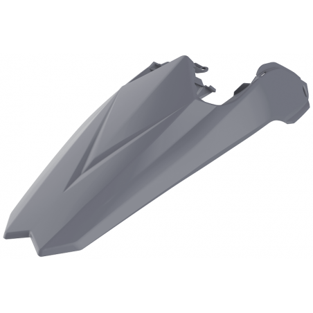 P8556000005 Parafango posteriore con portanumeri laterali BETA Xtrainer 250 2018-2022 Nardo grey 
