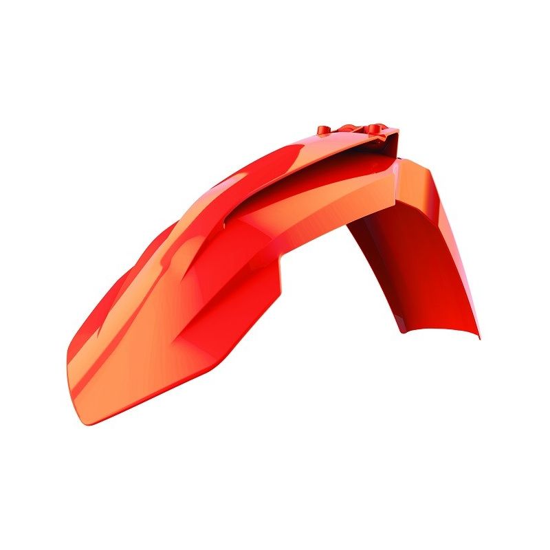 P8574200006 Parafango anteriore KTM 450 SX F 2016-2022 Arancione fluo  Polisport