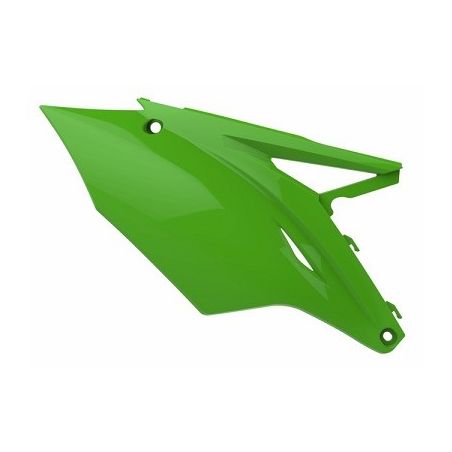 P8608200001 Portanumeri laterali KAWASAKI KX 250 F 2017-2020 Verde 05  Polisport