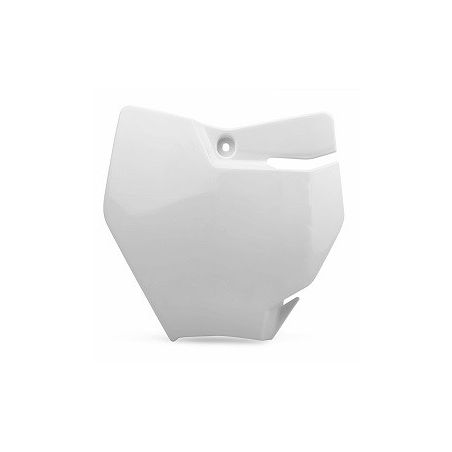 Tabella portanumero KTM 65 SX 2016-2022 Bianco