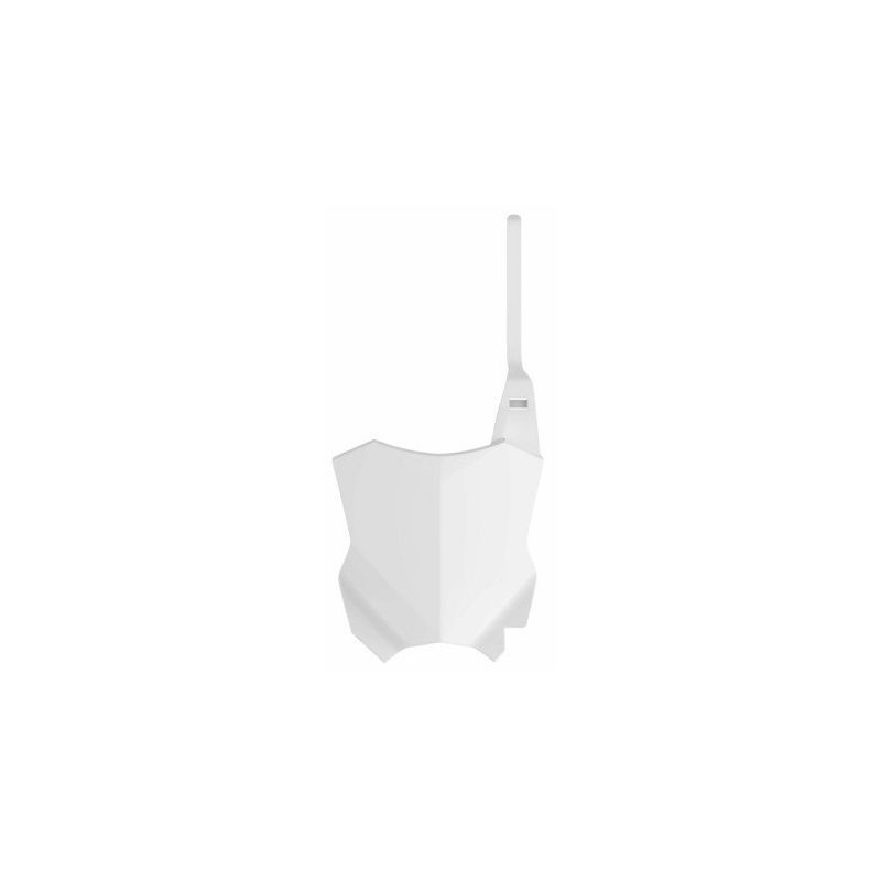 P8665900002 Tabella portanumero KAWASAKI KX 125 2003-2008 Bianco  Polisport