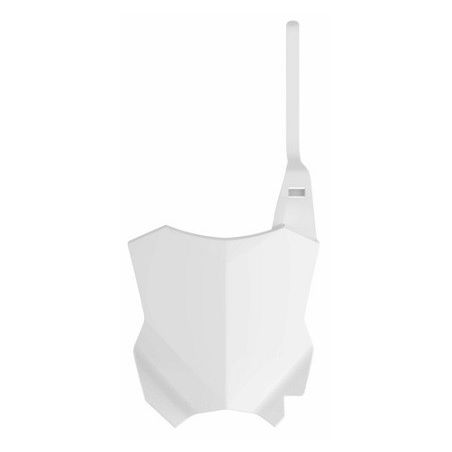 P8665900002 Tabella portanumero KAWASAKI KX 250 2003-2008 Bianco  Polisport