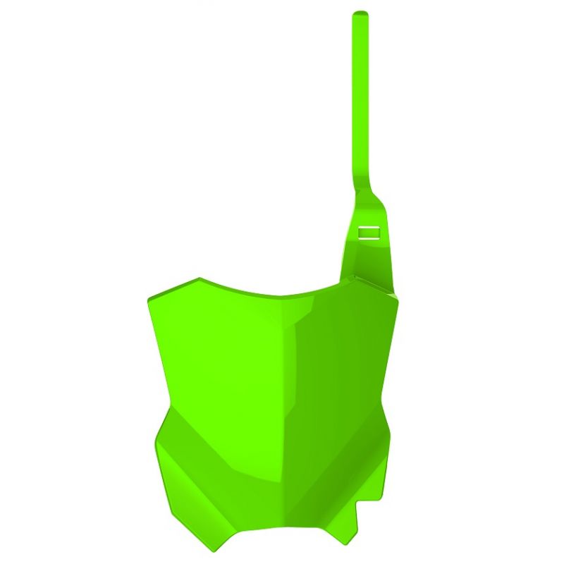 Tabella portanumero KAWASAKI KX 250 2003-2008 Verde lime