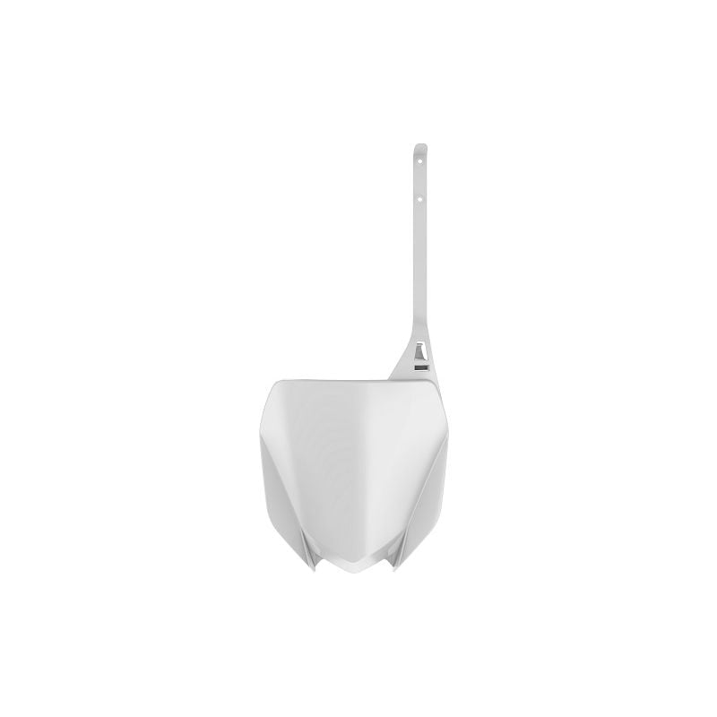 P8666000002 Tabella portanumero YAMAHA YZ 250 F 2019-2022 Bianco  Polisport