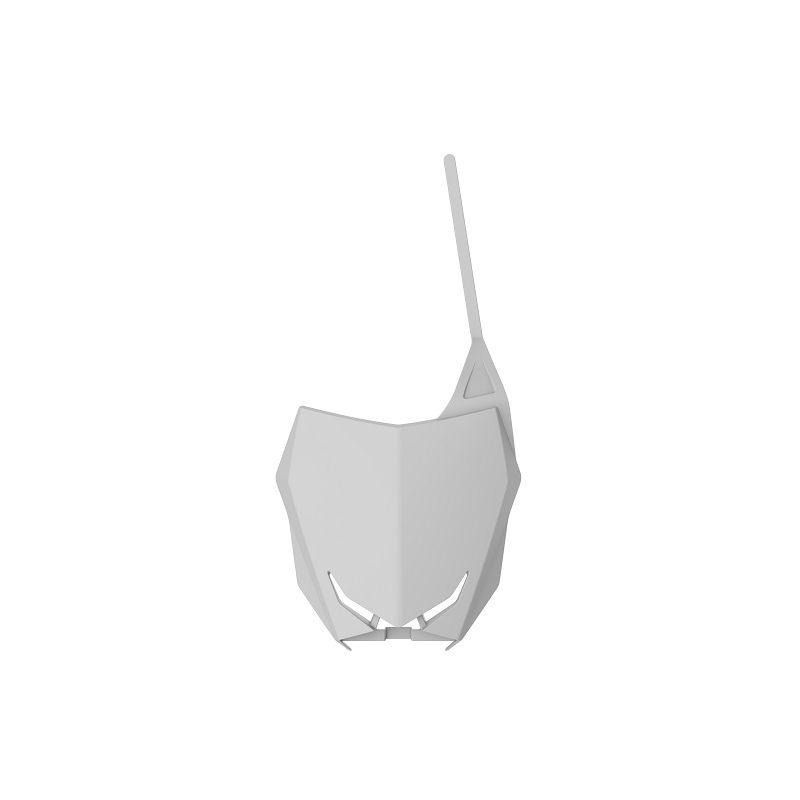 P8666100002 Tabella portanumero SUZUKI RMZ 450 2018-2022 Bianco  Polisport