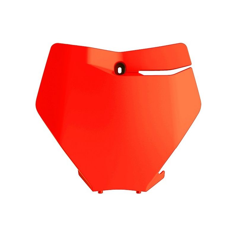 P8666400006 Tabella portanumero KTM 150 SX 2019-2022 Arancione fluo  Polisport