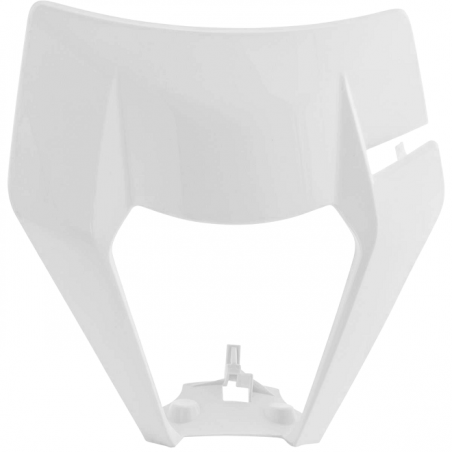 Mascherina portafaro KTM 250 EXC F 2020-2022 Bianco
