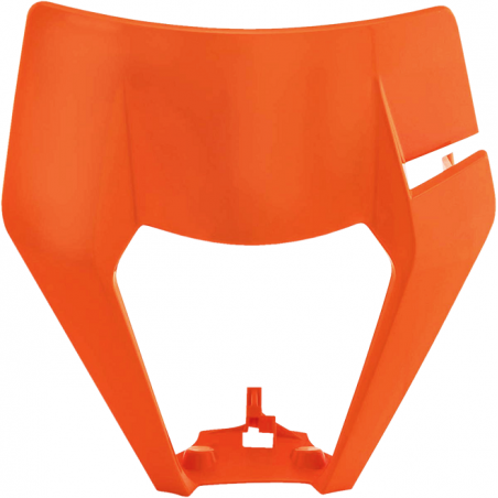 P8668600002 Mascherina portafaro KTM 350 EXC F 2020-2022 Arancione 16  Polisport