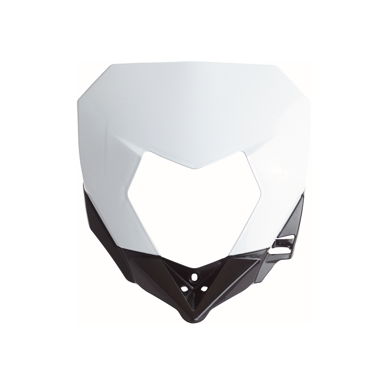 Mascherina portafaro SHERCO 300 SE-R 2014-2015 Bianco/Nero