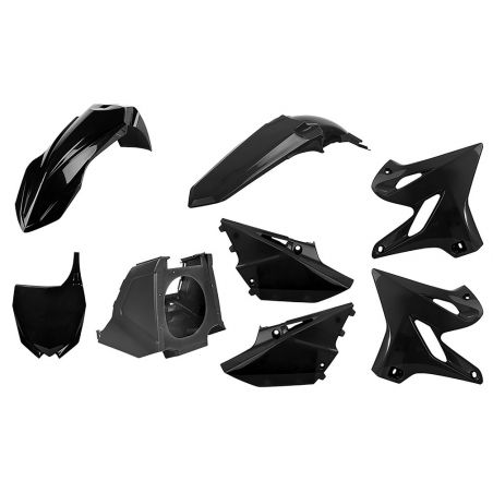 Kit restyling completo YZ YAMAHA YZ 125 2002-2014 Nero - Il parafango anteriore necessita di foratura per essere montato.