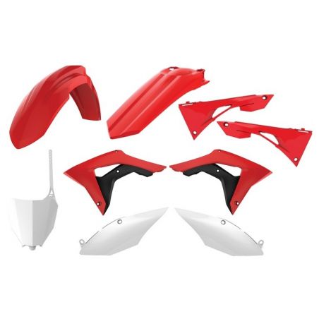 Kit MX HONDA CRF 450 R 2017-2020 OEM Rosso cr04/Bianco - Colore OEM