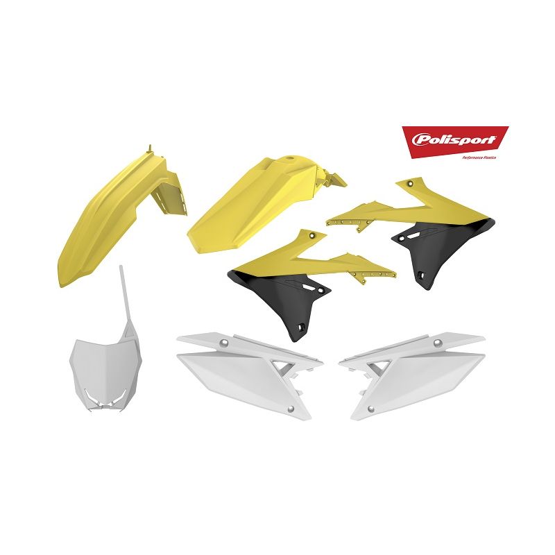 Kit MX SUZUKI RMZ 250 2019-2022 OEM Giallo rm01/Bianco - Colore OEM