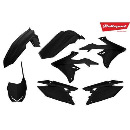 P90765 Kit MX SUZUKI RMZ 250 2019-2022 Nero  Polisport