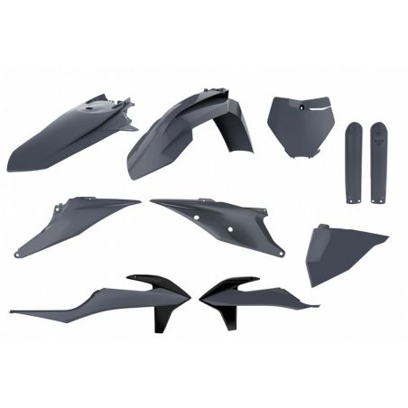 P90814 Kit plastiche replica - NARDO GREY KTM 125 SX 2019-2022 Nardo grey  Polisport