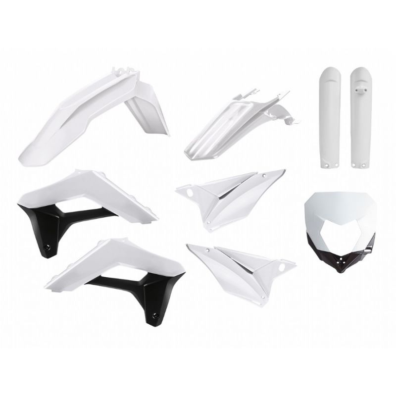 P90857 Kit Enduro SHERCO 125 SE-R 2018-2022 Bianco  Polisport