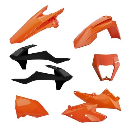 Kit MX - Kit Enduro KTM 250 EXC F 2017-2019 Arancione 16/Nero